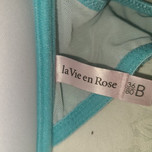 La Vie en Rose 36B Front-Clasp Pushup Bra - Picture 2 of 3